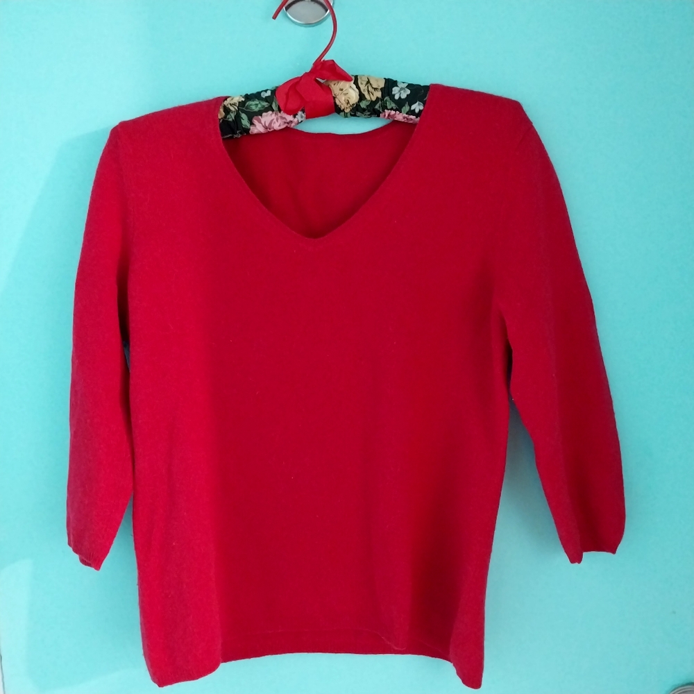 Pure 2 ply CASHMERE SWEATER